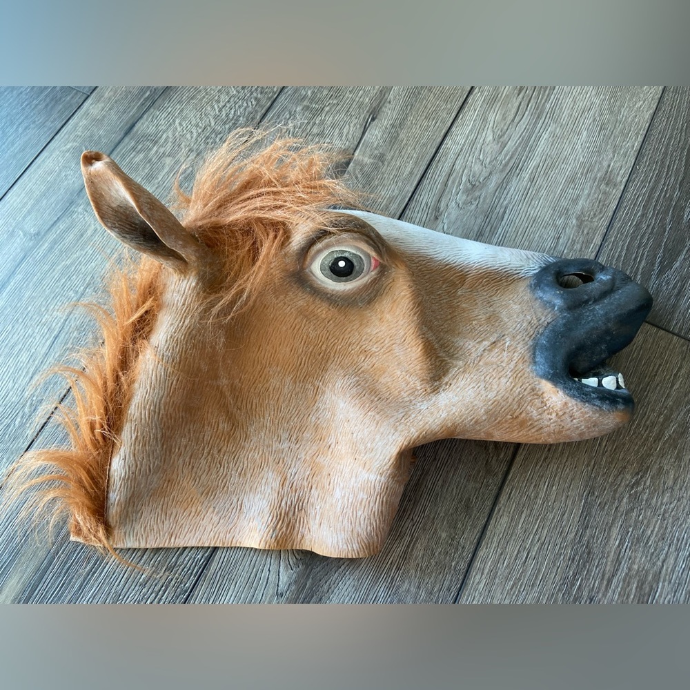 OG horse mask - hilarious!